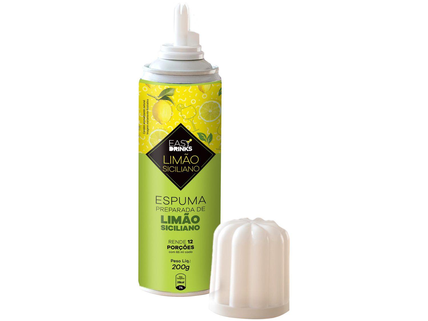 Espuma para Drink Easy Drinks Limão Siciliano - 200g