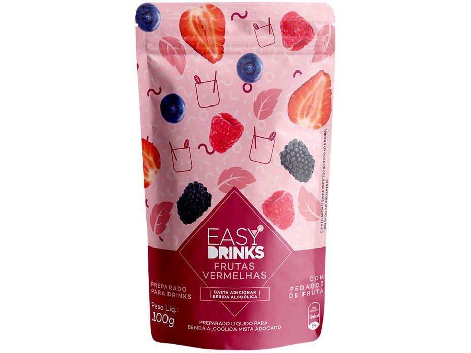 Preparo para Drink Easy Drinks Caipi - Frutas Vermelhas 100g