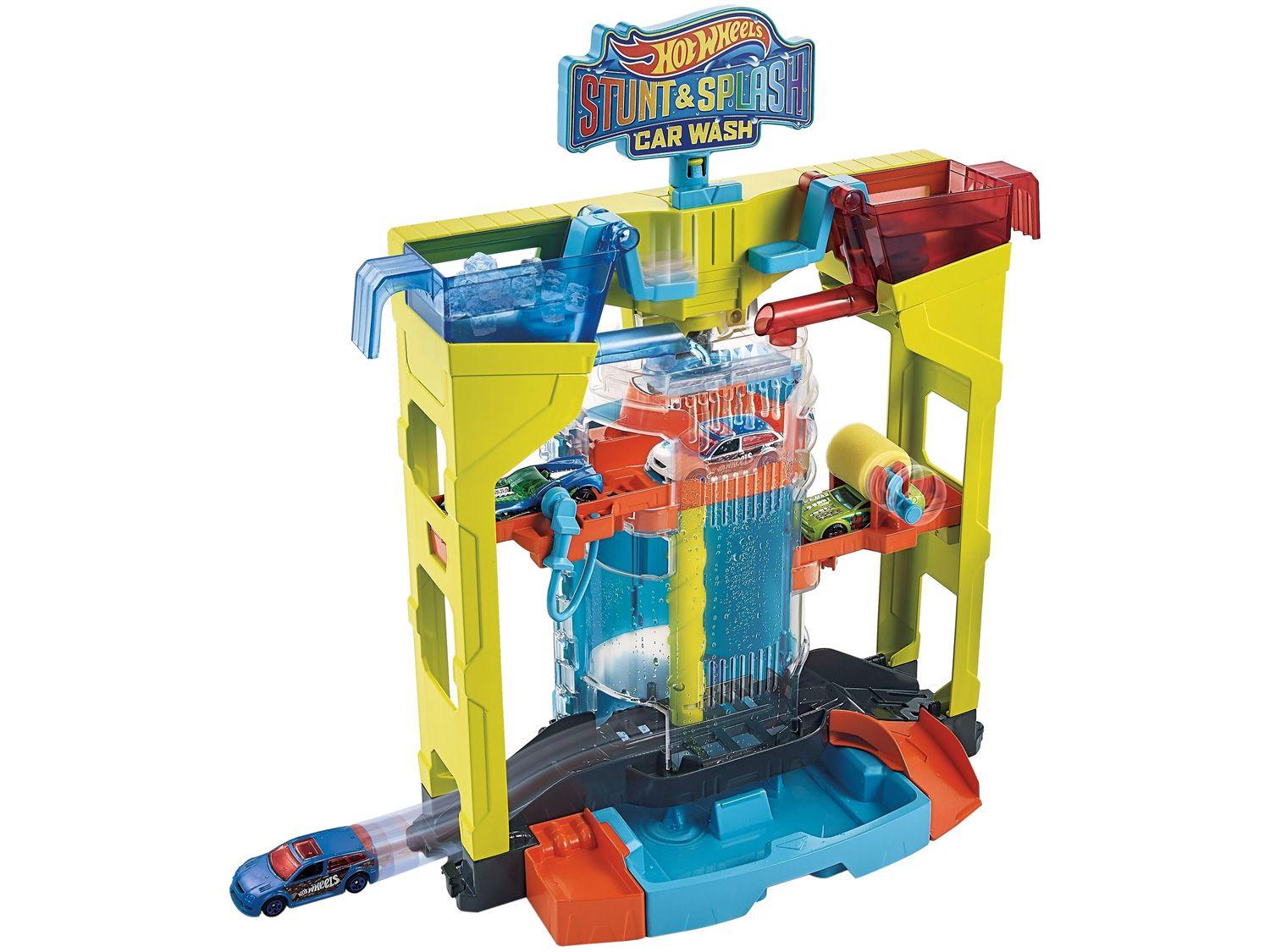 Lava-rápido de Brinquedo Hot Wheels Acrobacias - Mattel