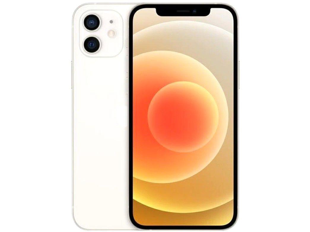 iPhone 12 Apple 64GB - Branco Tela 6,1" 12MP iOS
