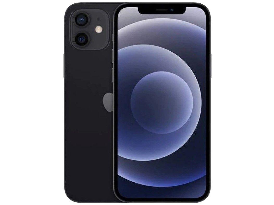 iPhone 12 Apple 128GB - Preto Tela 6,1" 12MP iOS