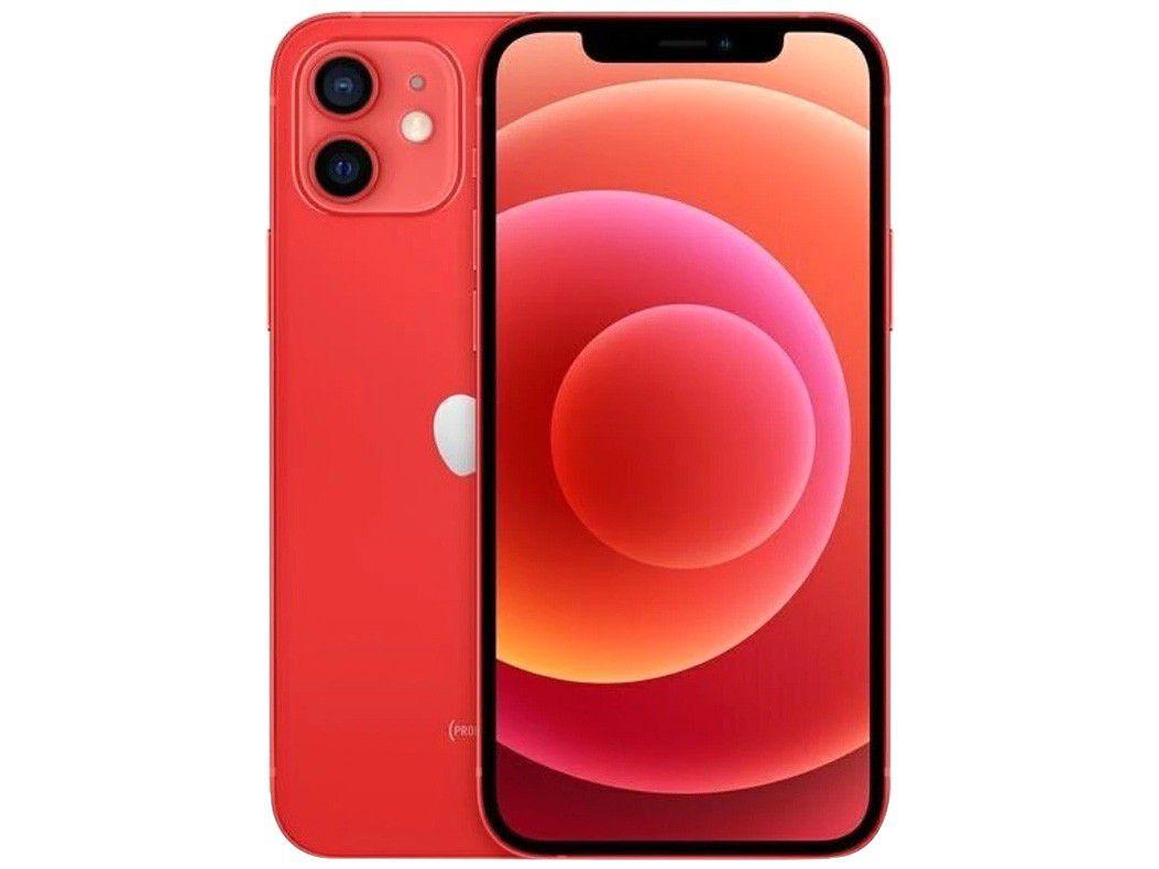 iPhone 12 Apple 256GB - PRODUCT(RED) - Tela 6,1" 12MP iOS