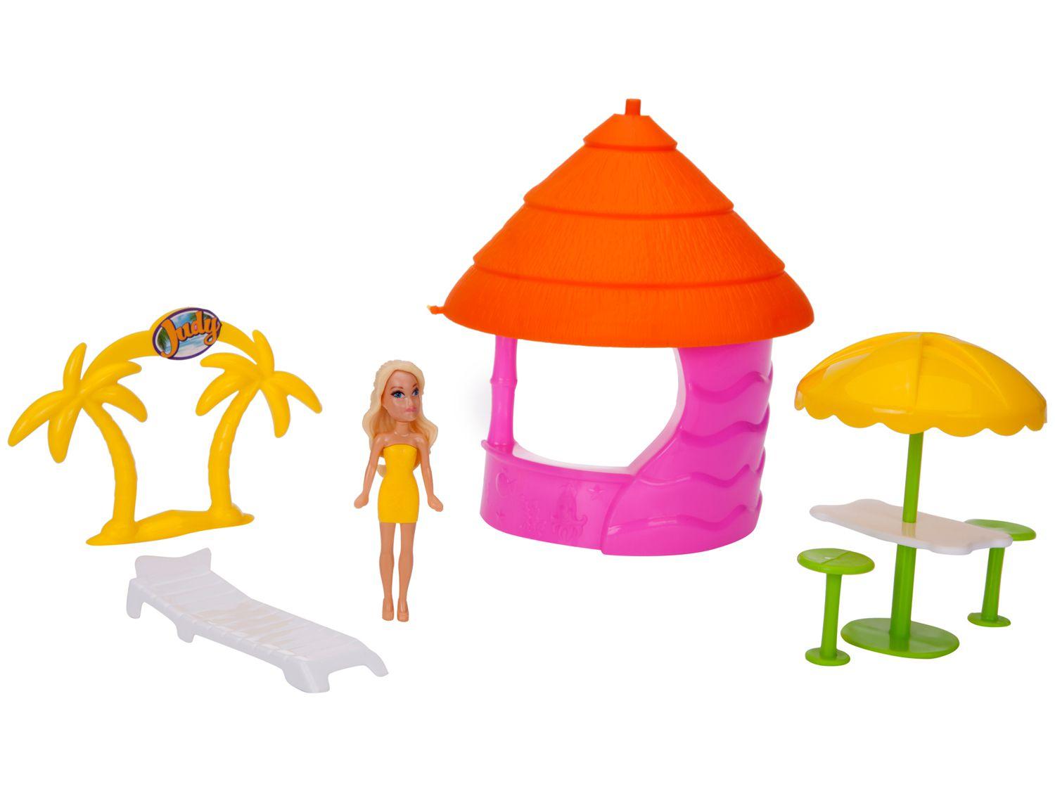 Playset Cabana Judy Samba Toys 7 Peças
