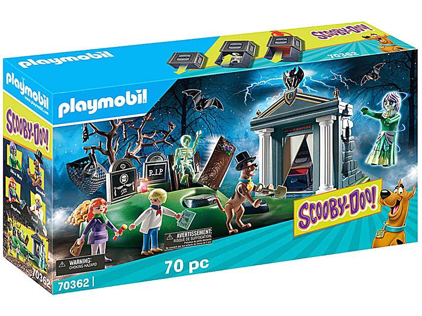 Playmobil Scooby-Doo! Aventura no Cemitério - 70 Peças