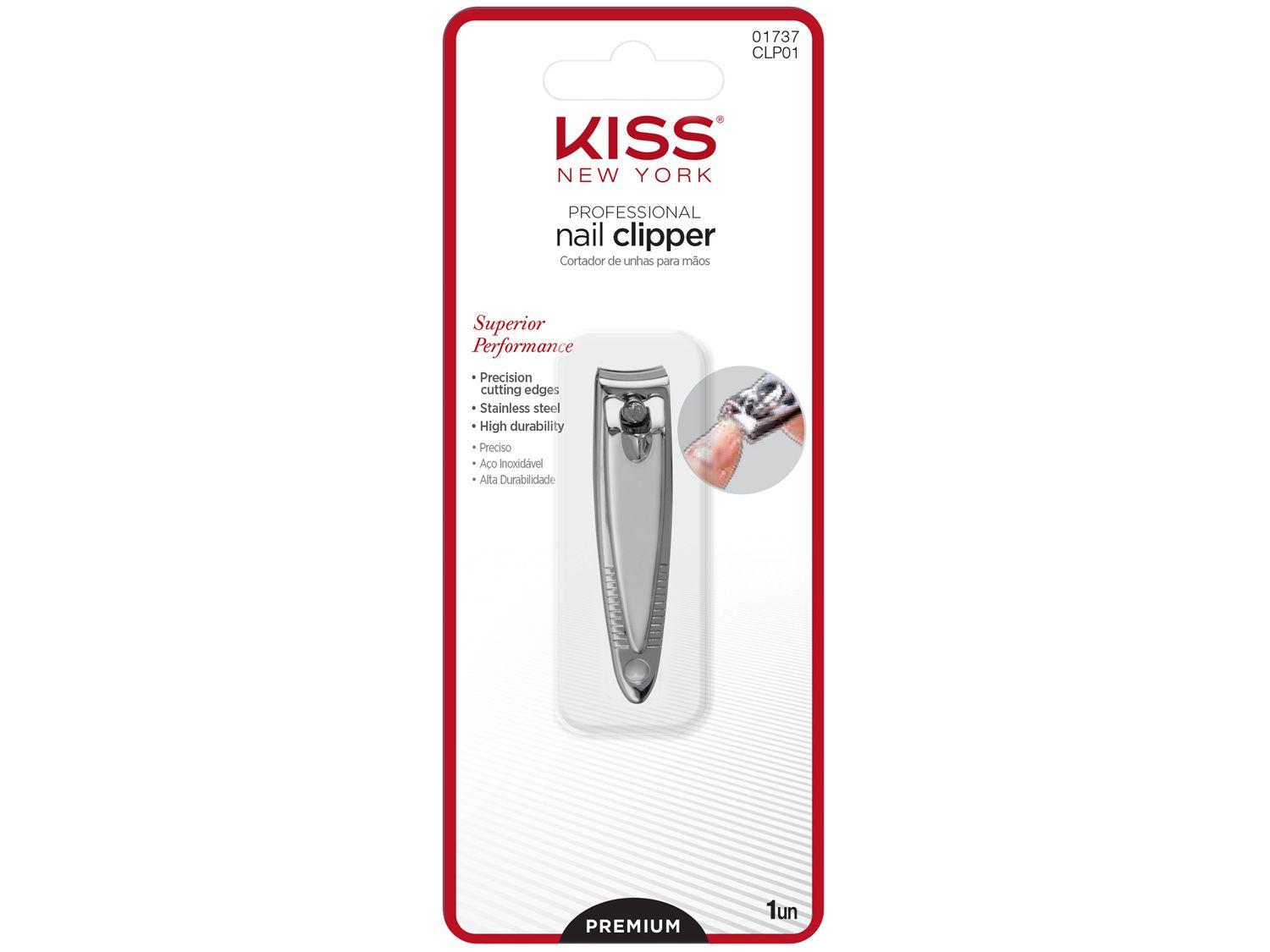Cortador de Unha Kiss New York CLP01 Curvo