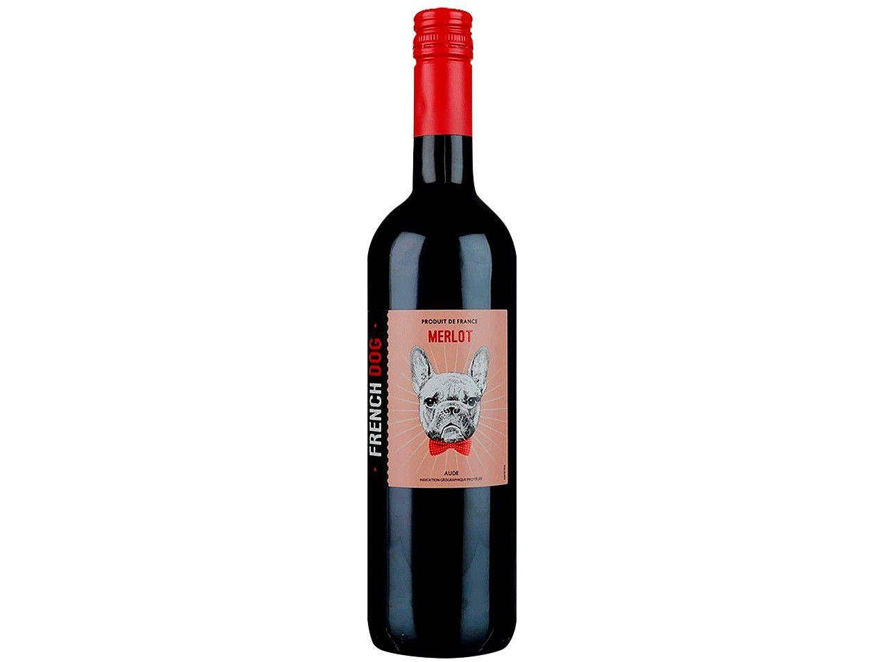 Vinho Tinto Seco Reserva Yvon Mau French Dog - Merlot França 750ml