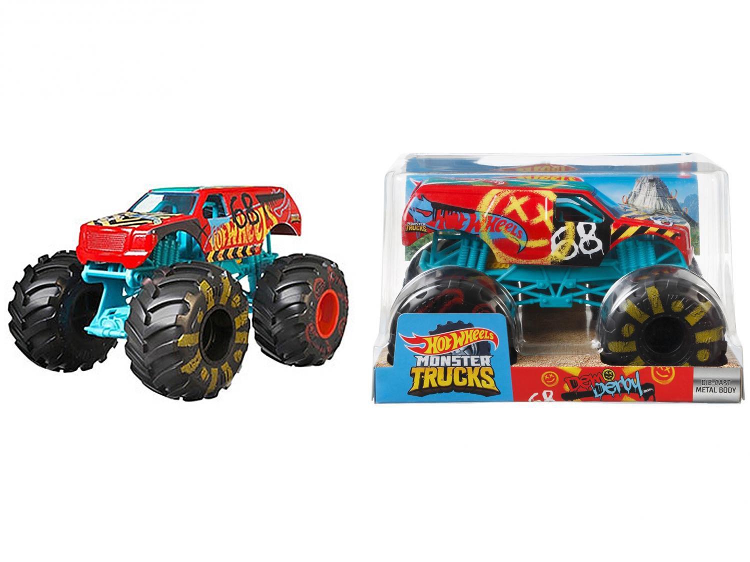 Carrinho Hot Wheels Monter Trucks Mattel