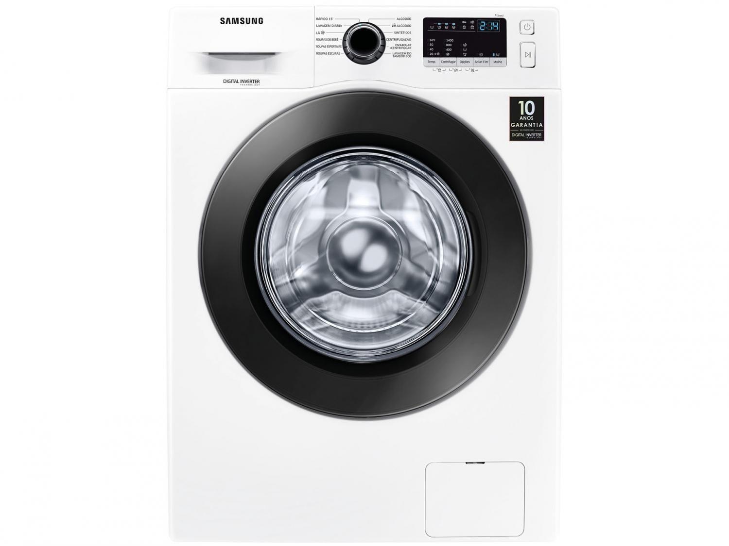 Lavadora de Roupas Samsung WW11J4473PW/AZ - 11Kg 11 Programas de Lavagem Branco