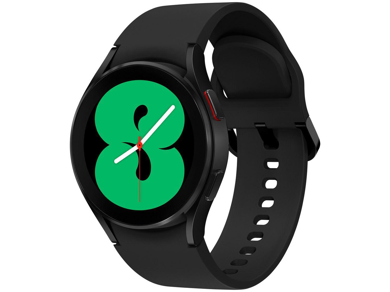 Smartwatch Samsung Galaxy Watch4 BT Preto 40mm - 16GB