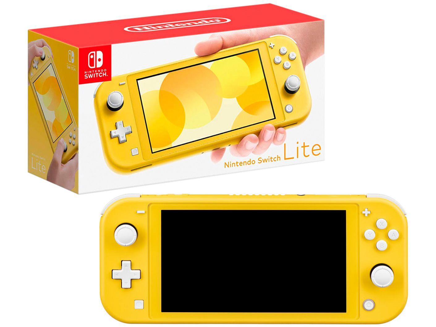 Nintendo Switch Lite 2021 32GB Amarelo - Lançamento