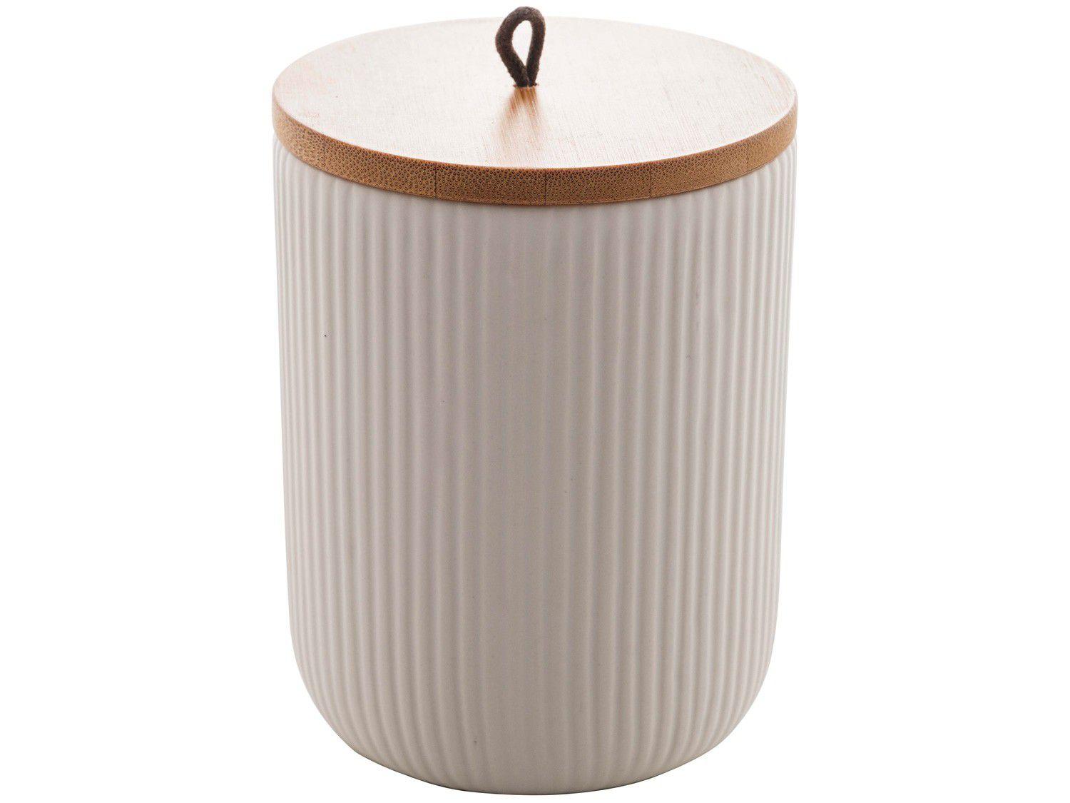Potiche Decorativo de Cerâmica 12,5cm Lyor Lines