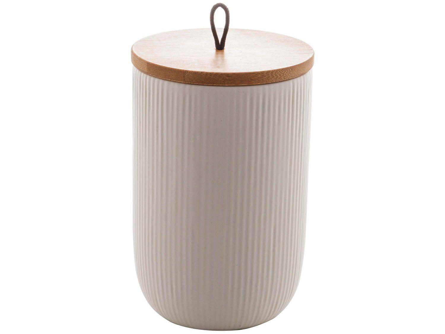 Potiche Decorativo de Cerâmica 15cm Lyor Lines