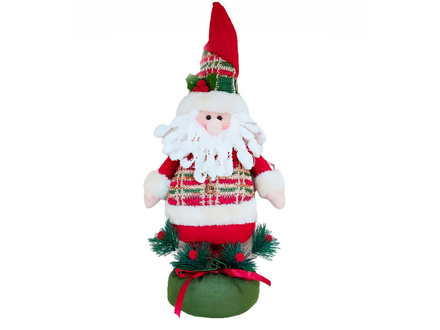 Boneco Papai Noel de Pelúcia 54cm Casambiente - NATAL142