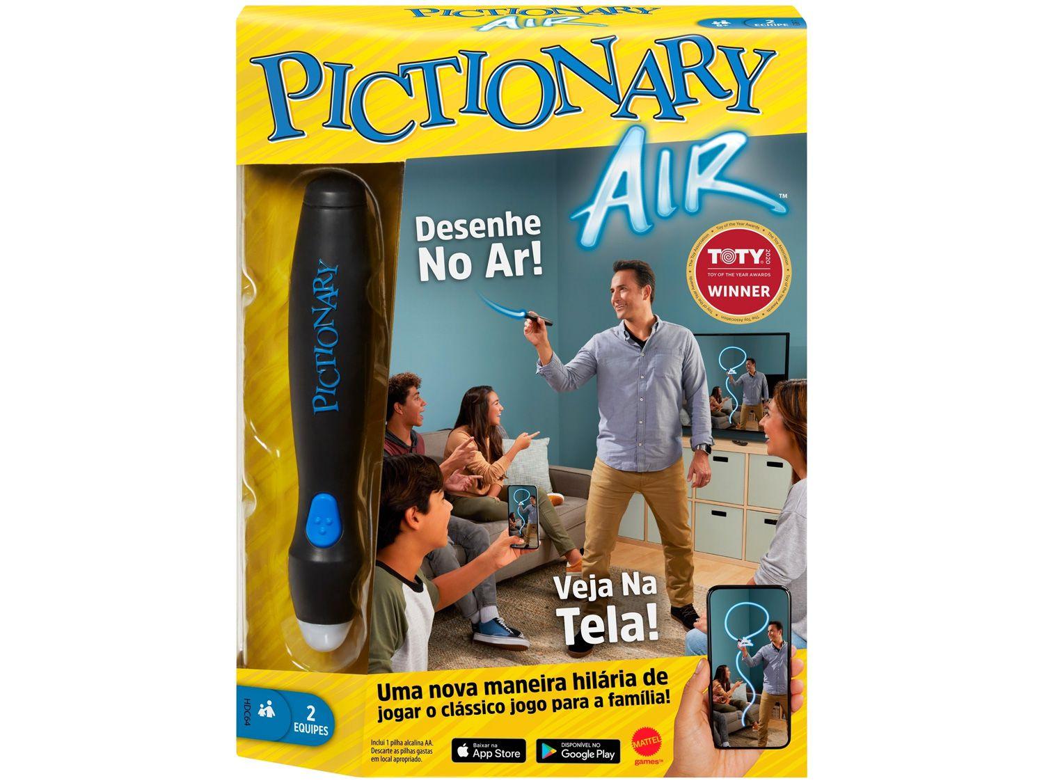 Jogo Pictionary Family Games Mattel