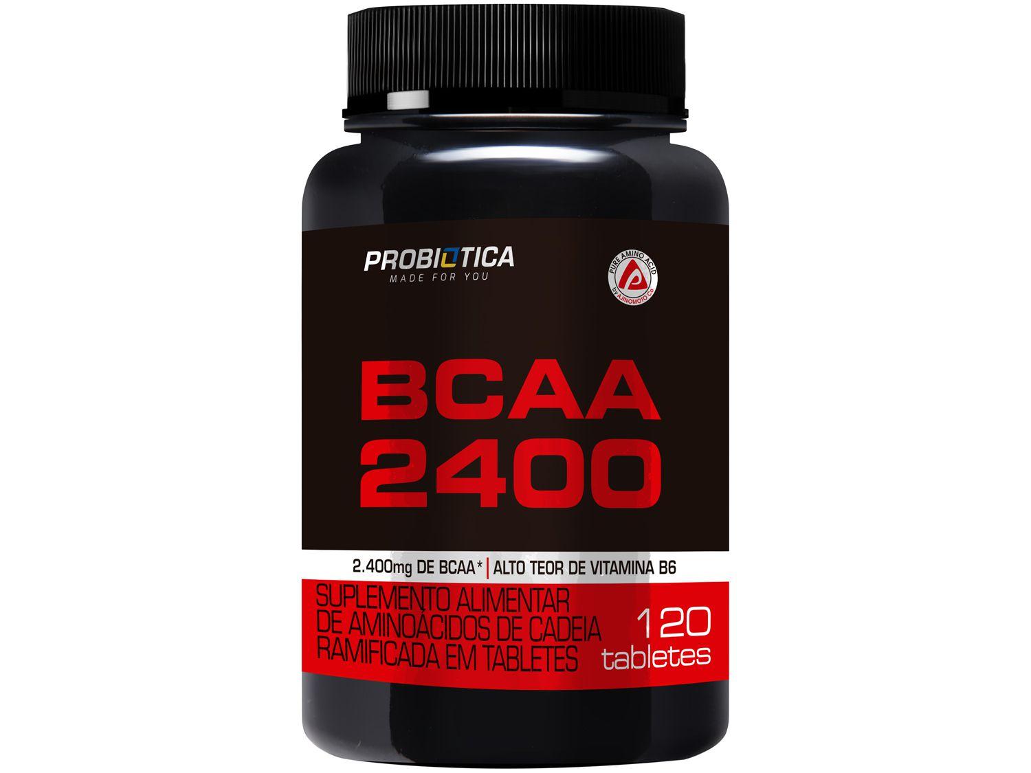 BCAA Probiótica 2400 em Tabletes 120 Tabletes - sem Sabor