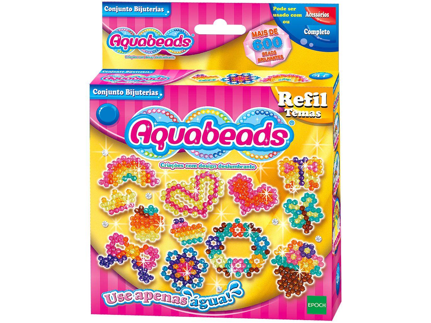 Conjunto Bijuterias Aquabeads