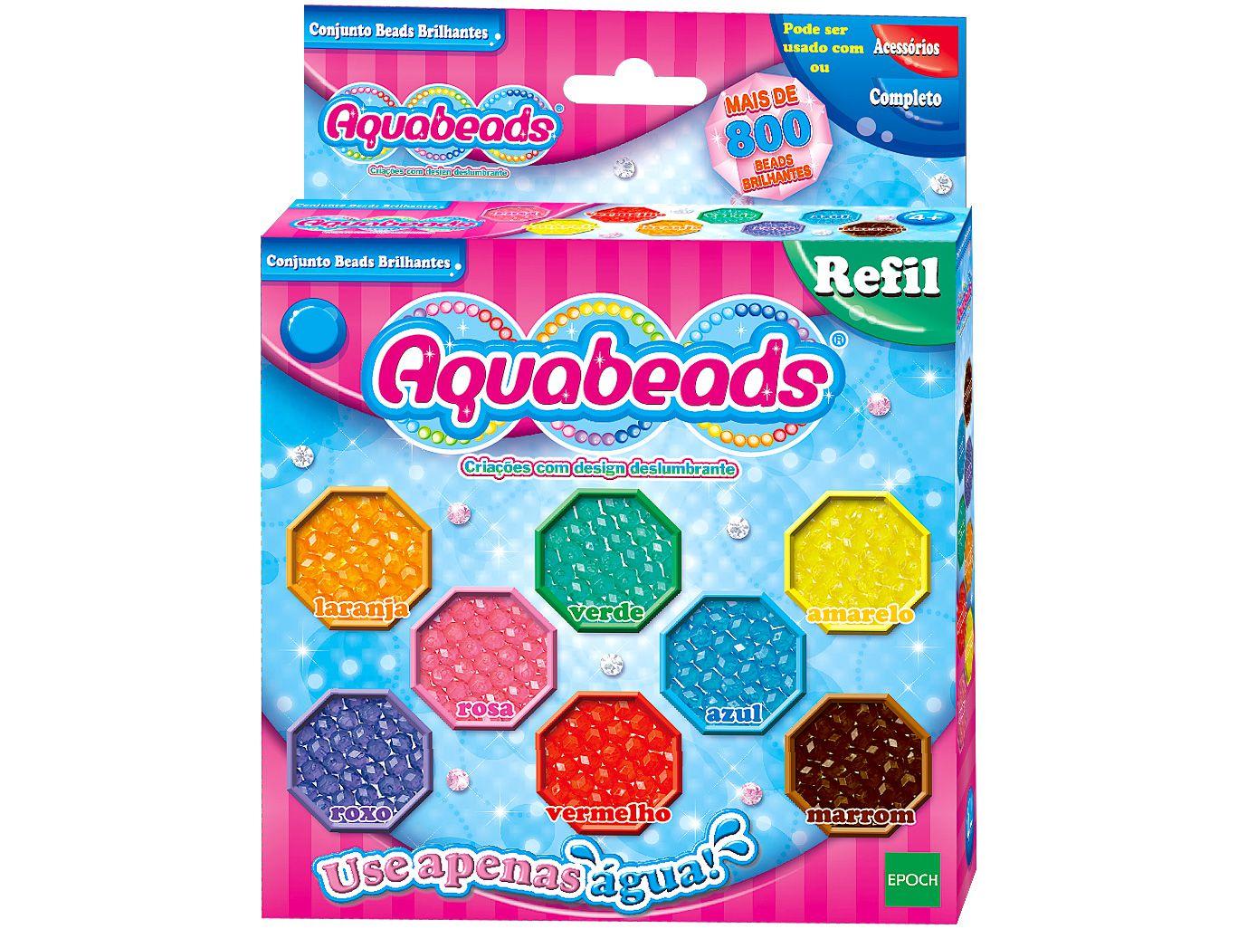 Conjunto Beads Brilhantes Aquabeads