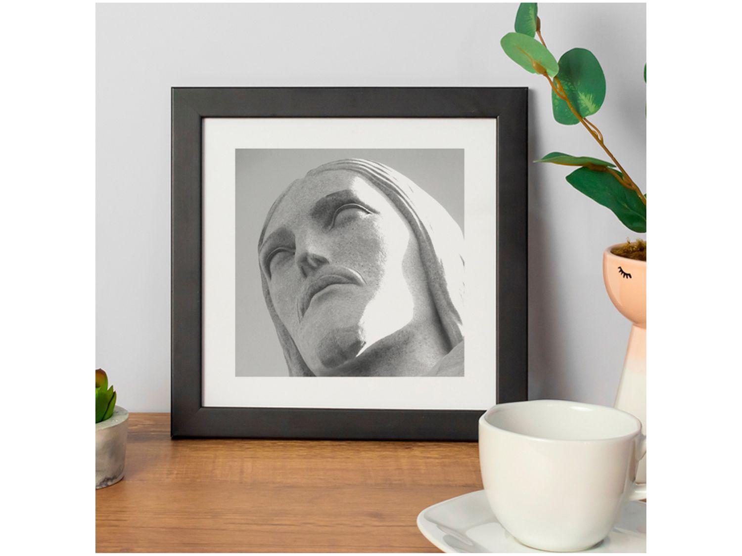 Quadro Decorativo Big Cities Cristo Redentor - 24x24cm Design Up Living