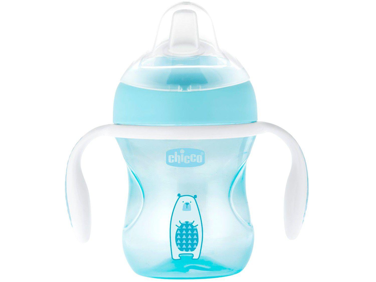 Copo Transição com Alça e Tampa 200ml Chicco - Trasition Cup
