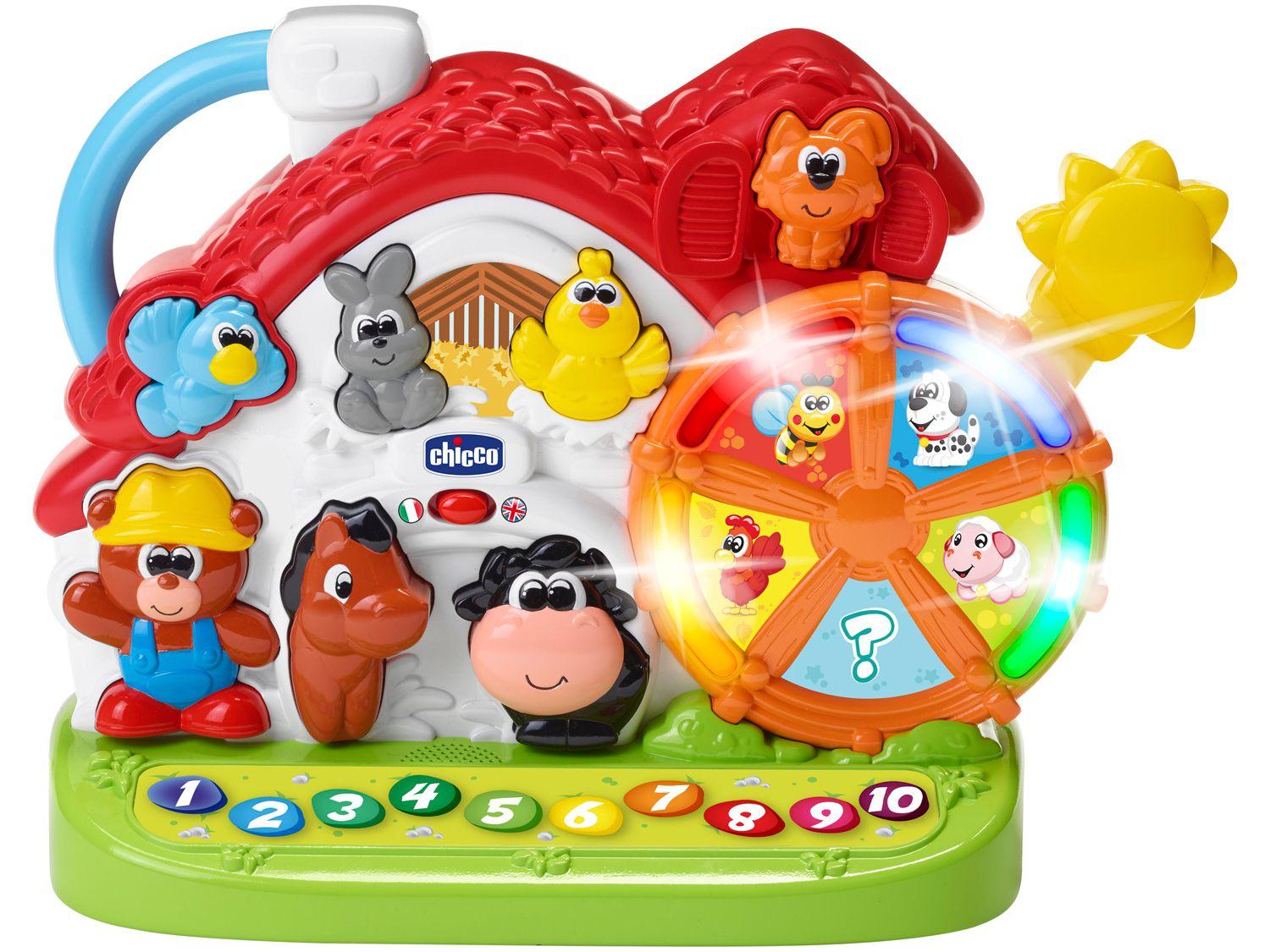 Brinquedo Musical Atividades da Fazenda Chicco