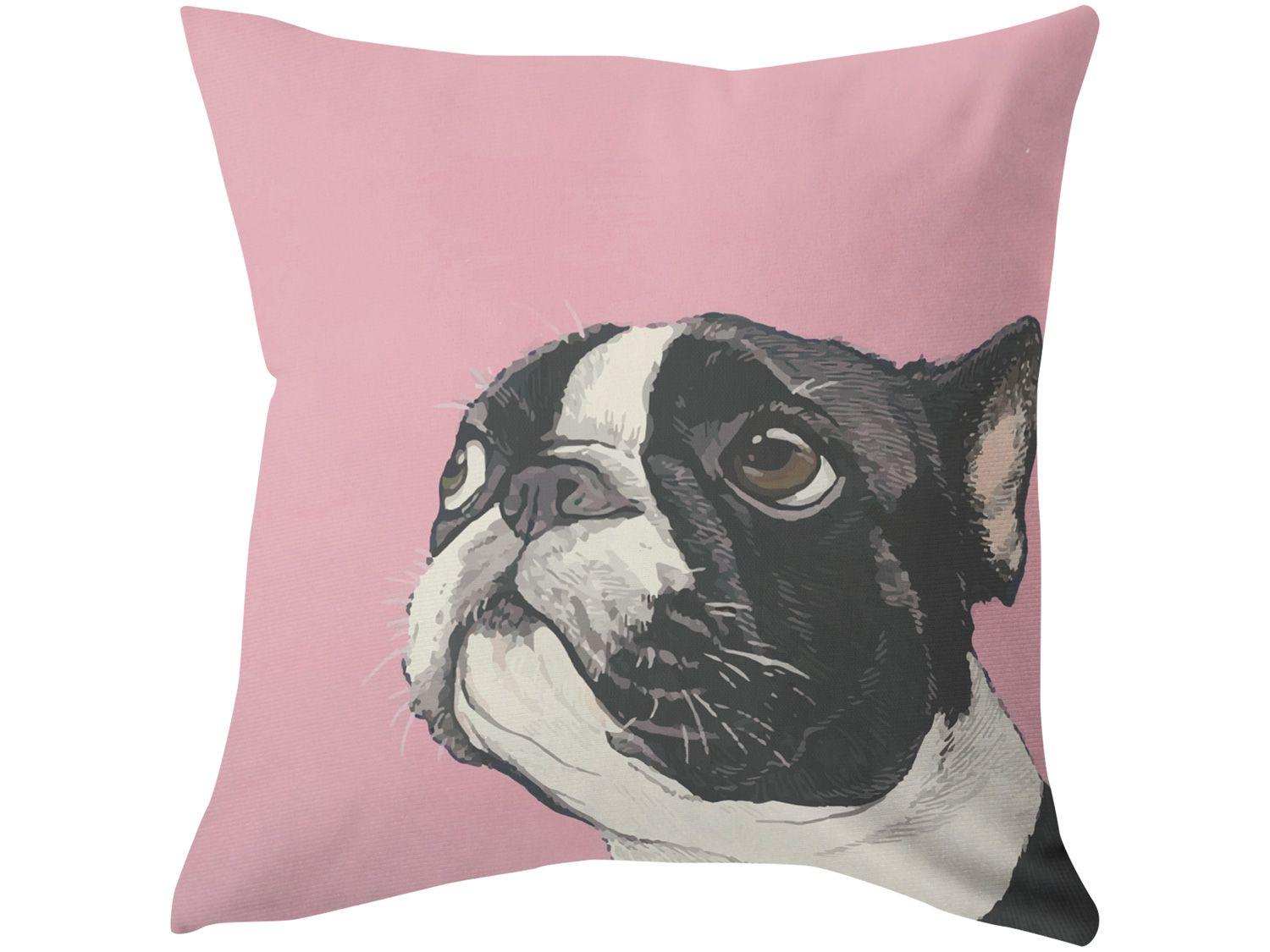 Capa de Almofada 42x42cm Design Up Living - Pet Lovers Cão