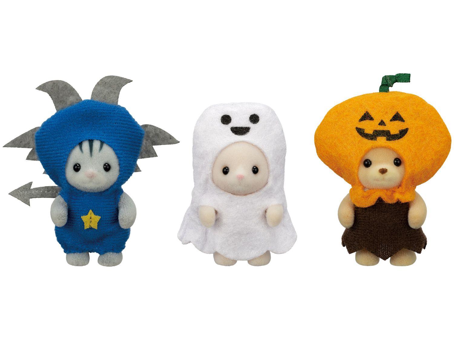 Sylvanian Families Trio Doçuras ou Travessuras - Halloween