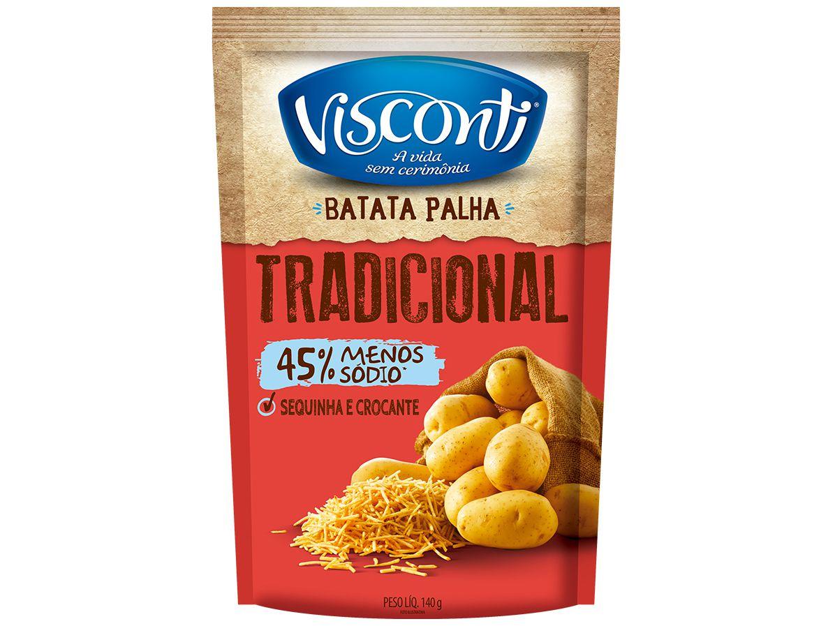 Batata Palha Visconti 40000554 Tradicional 140g