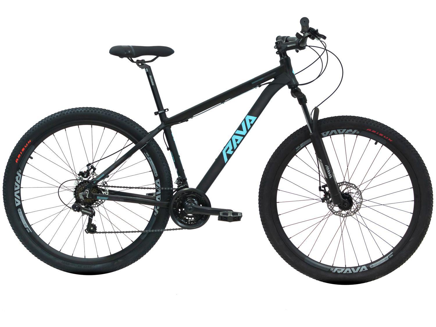 Bicicleta Aro 29 Rava Pressure Alumínio - Freio a Disco 21 Marchas Câmbio Shimano