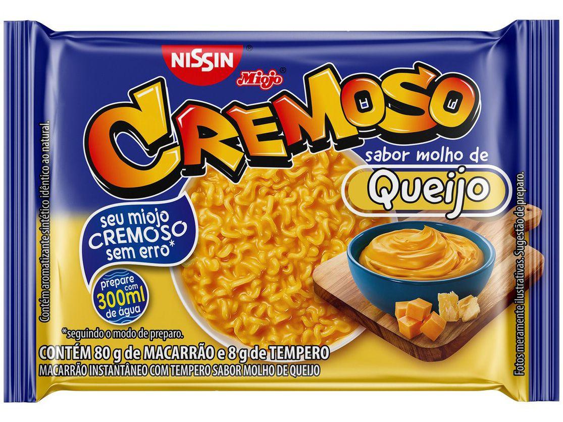 Macarrão Instantâneo Nissin Cremoso Queijo 88g