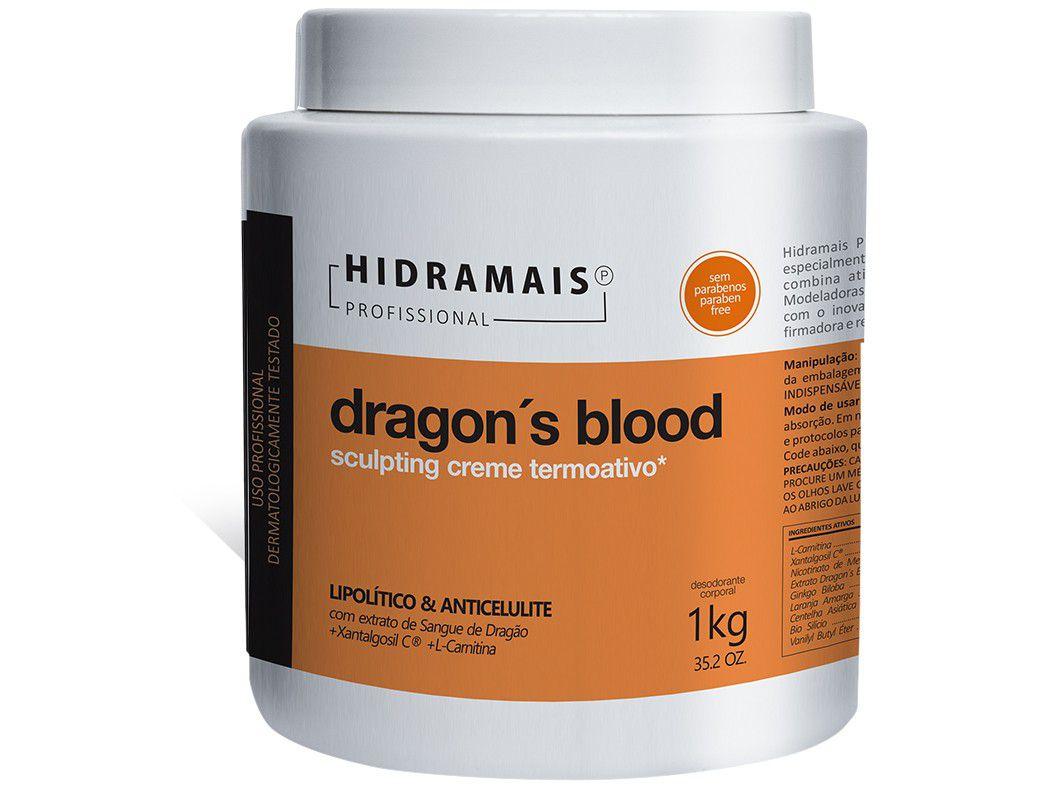 Creme de Massagem Redutor e Modelador Hidramais - Profissional Dragons Blood 1kg