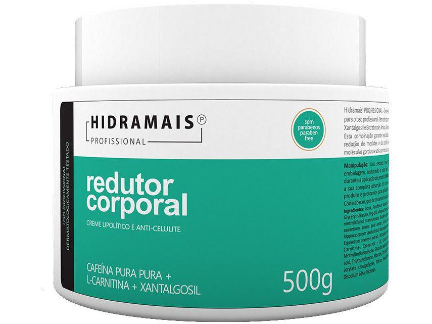 Creme de Massagem Redução de Medidas e Celulite - Hidramais Profissional 500g