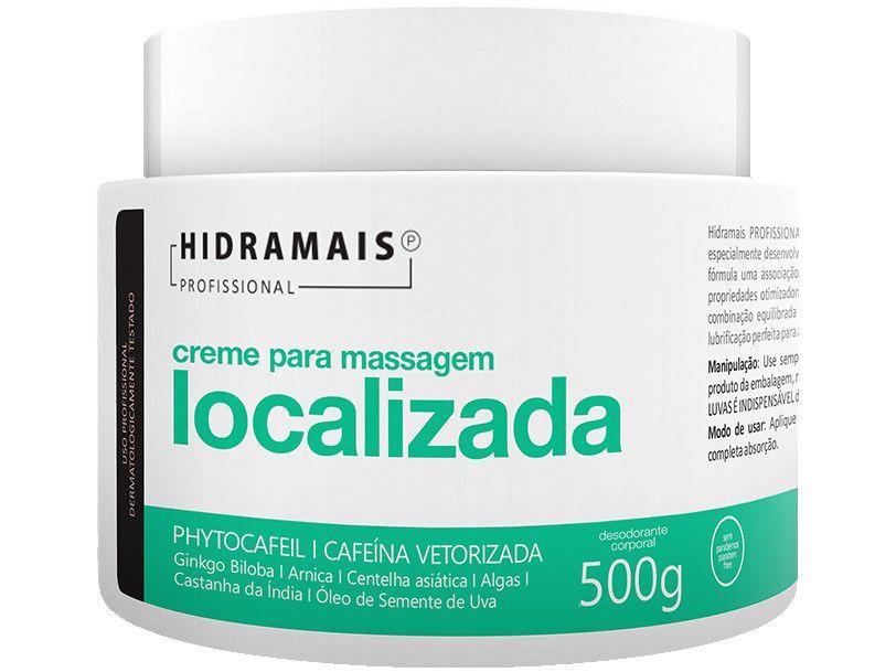 Creme de Massagem Modelador Hidramais Profissional - Massagem Localizada 500g
