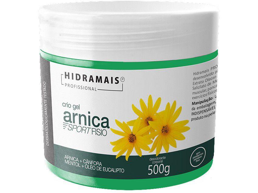 Gel de Massagem Relaxante Hidramais Profissional - Arnica Sport Fisio 500g