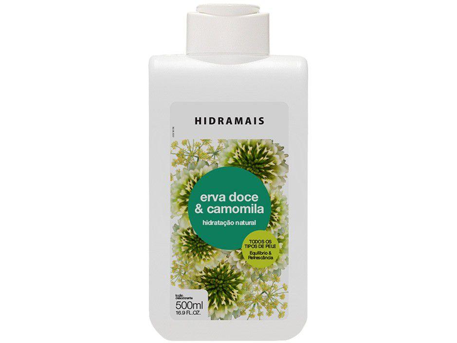 Loção Hidratante Corporal Hidramais Erva Doce - e Camomila 500ml