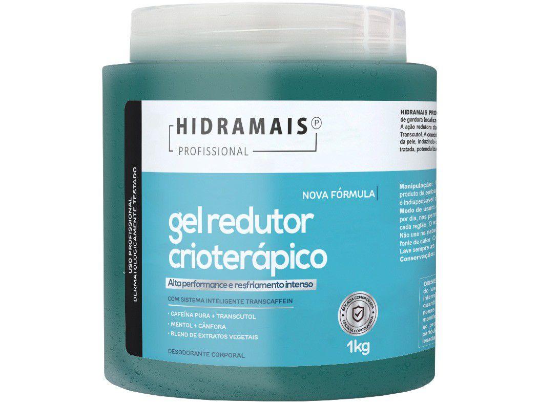 Gel de Massagem Redução de Medidas Hidramais - Profissional Redutor Crioterápico 1kg