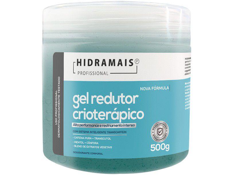 Gel de Massagem Redução de Medidas Hidramais - Profissional Redutor Crioterápico 500g