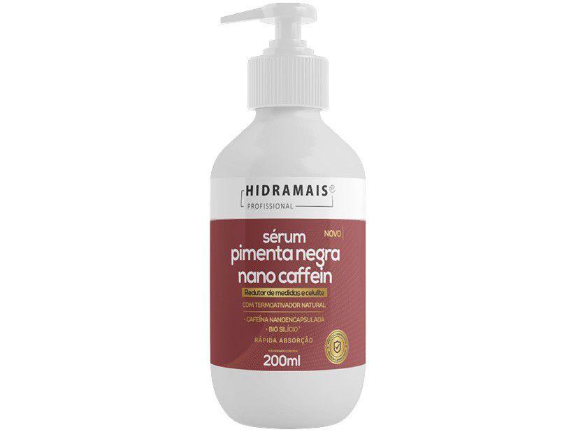 Sérum de Massagem Redutor Hidramais - Pimenta Negra Nano Caffein 200ml