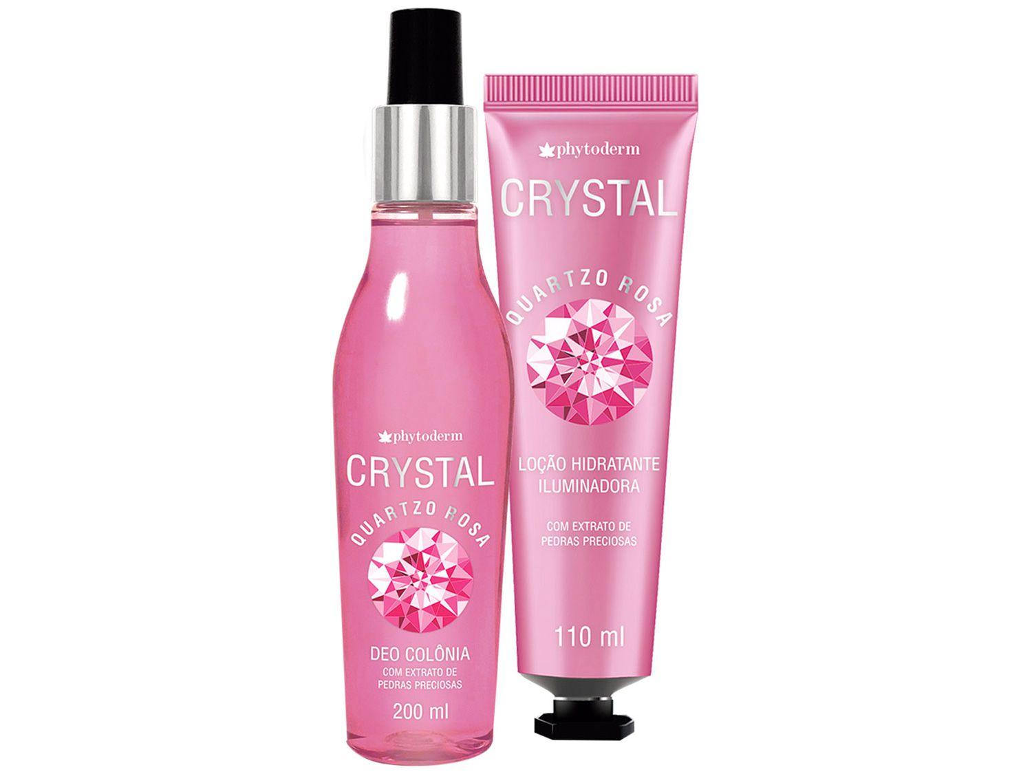 Kit Body Splash Phytoderm Crystal Quartzo Rosa - Feminino