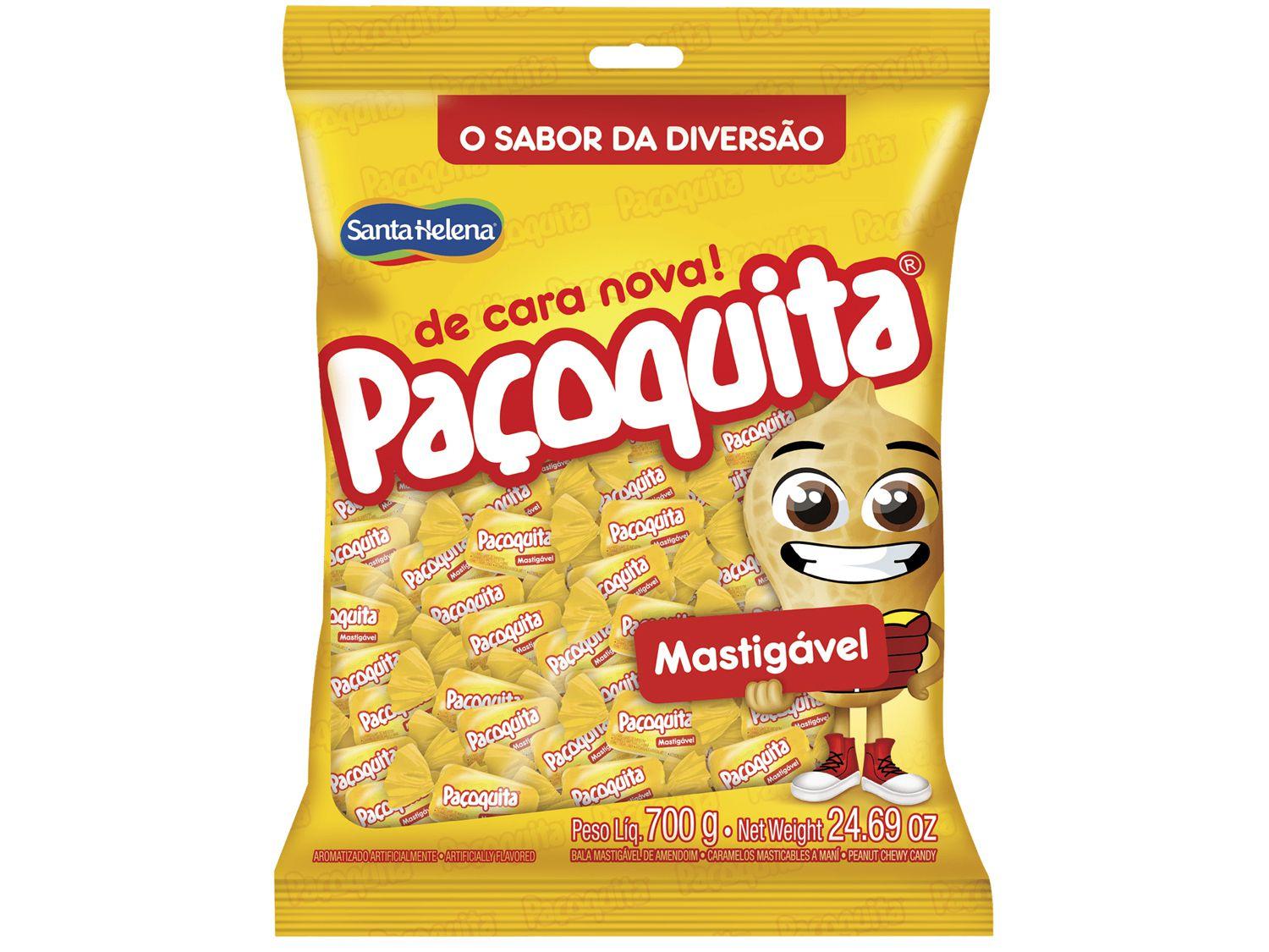 Bala Santa Helena Paçoquita Paçoca 700g Pacote