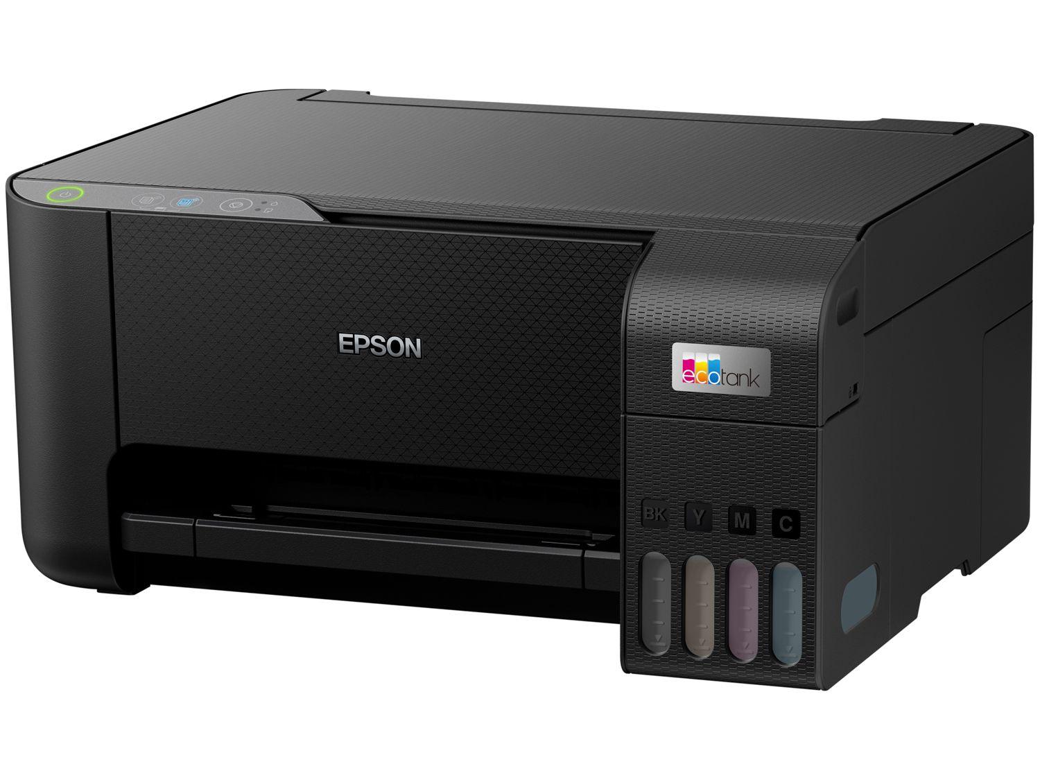 Impressora Multifuncional Epson Ecotank L3210 - Tanque de Tinta Colorida USB