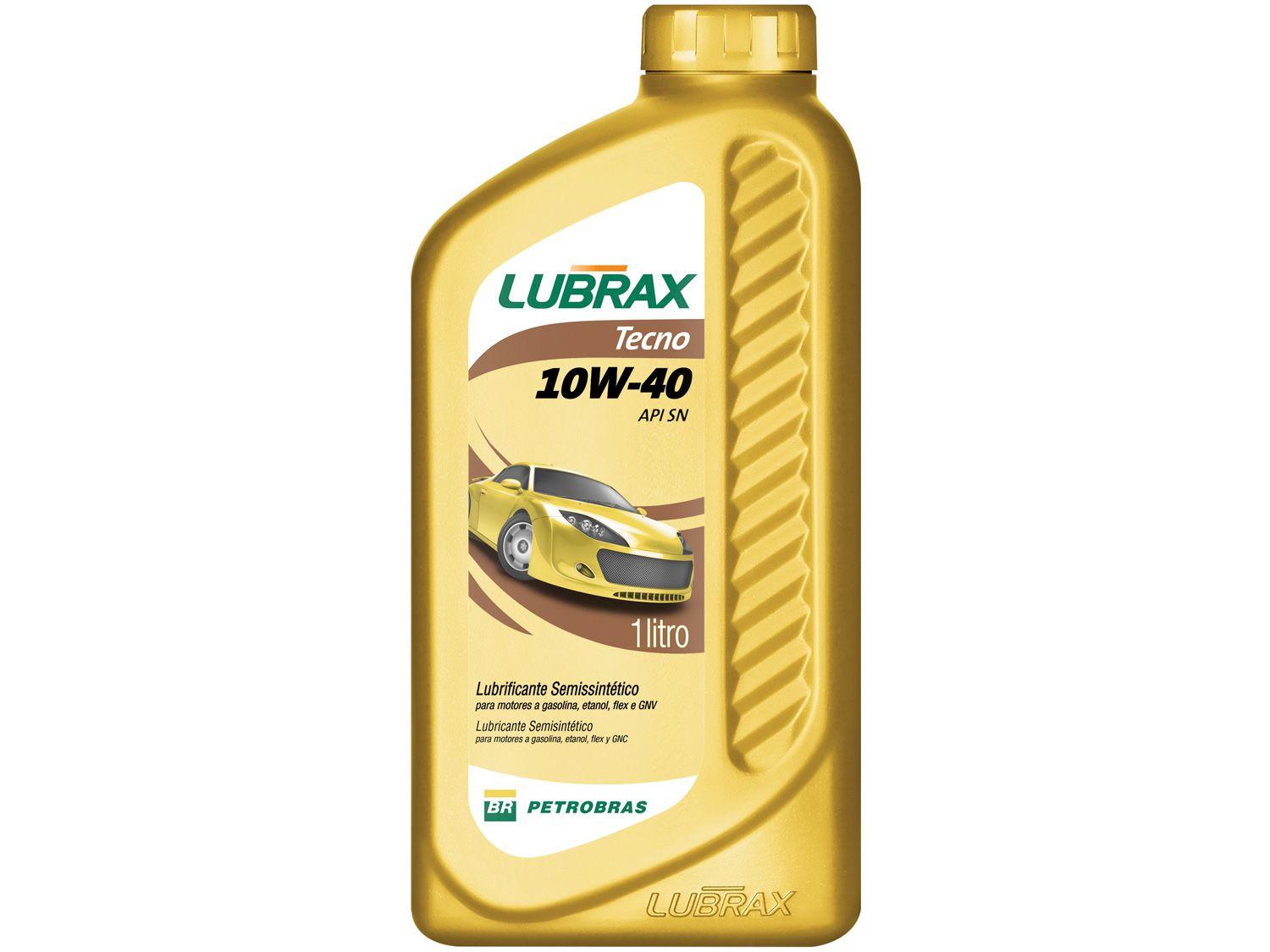 Óleo de Motor 10w40 Semissintético Petrobrás - Lubrax Tecno 1L