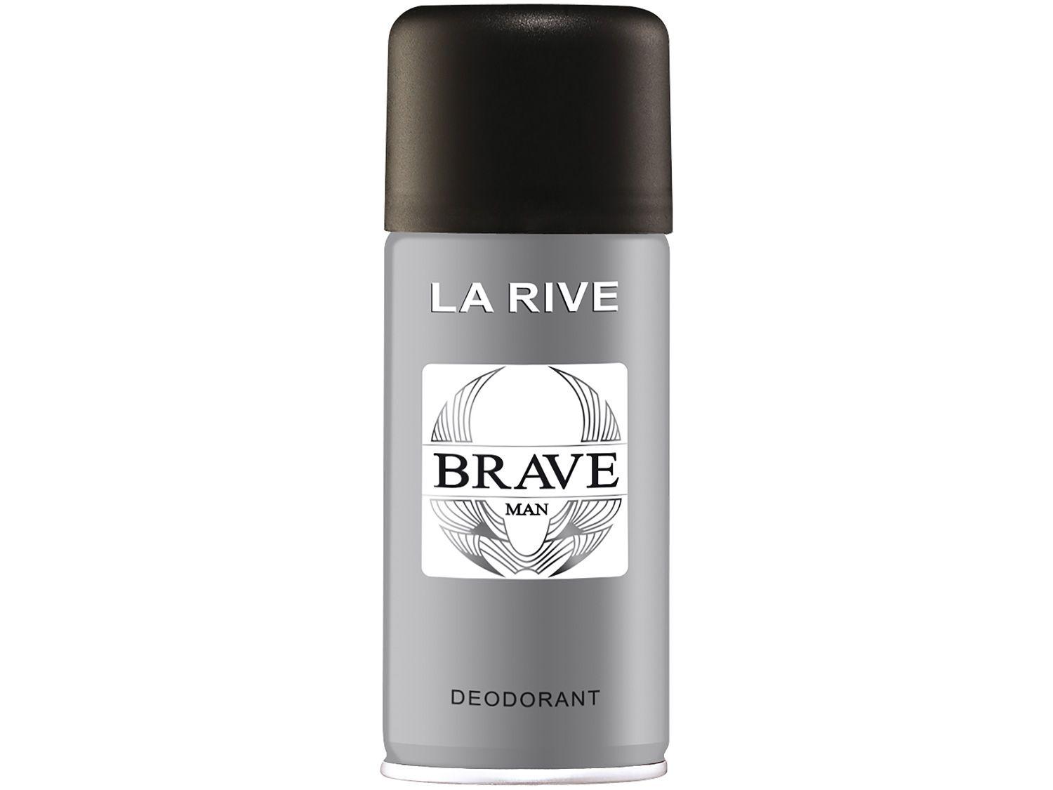 Desodorante Antitranspirante Aerossol La Rive - Brave Masculino 150ml