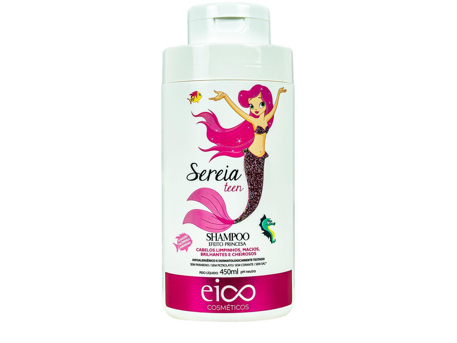 Shampoo Infantil Eico Sereia 450ml