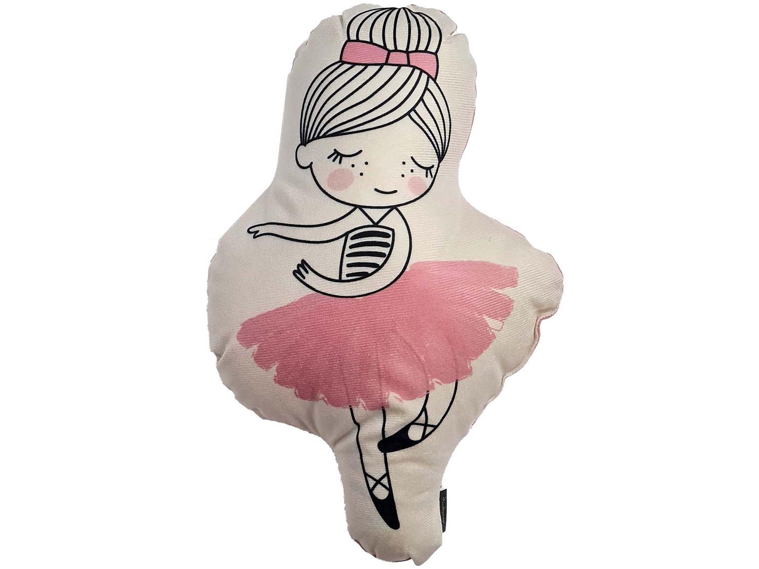 Almofada Decorativa Infantil Design Up Living - Bailarina