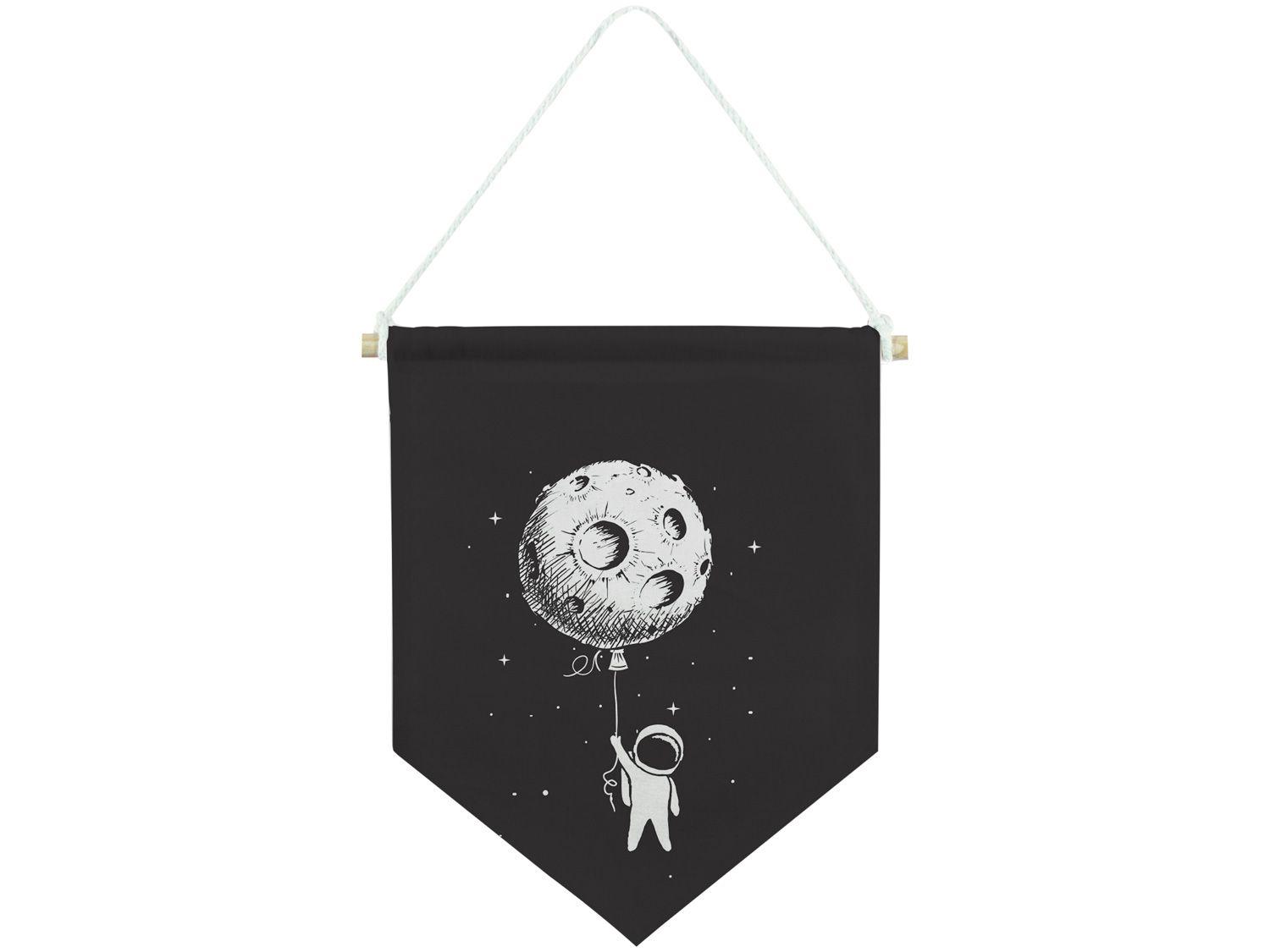 Flâmula Decorativa Infantil 30x33cm - Design Up Living Astronauta