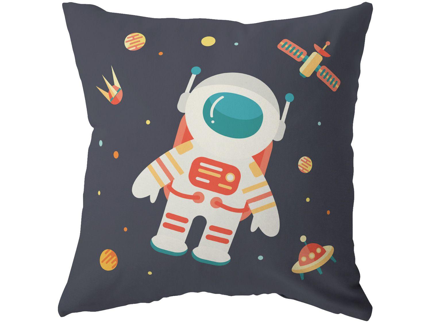 Capa de Almofada 42x42cm Design Up Living - Astronauta
