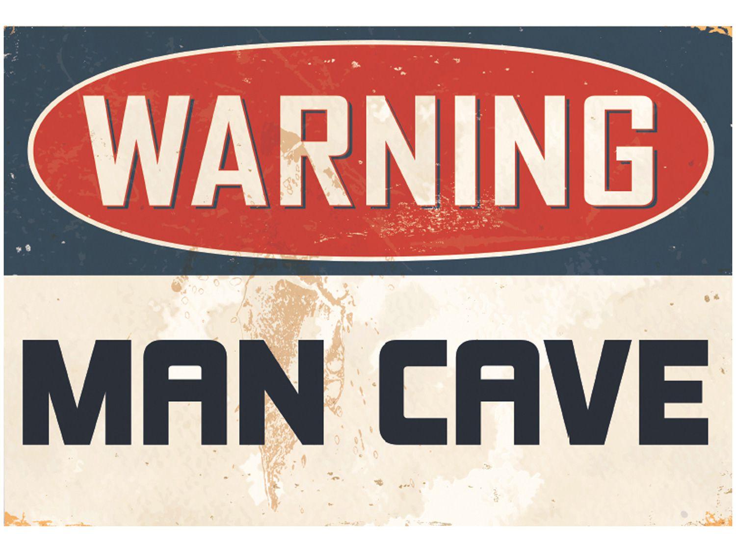 Placa Decorativa MDF Open Bar Warning 20x29cm - Design Up Living