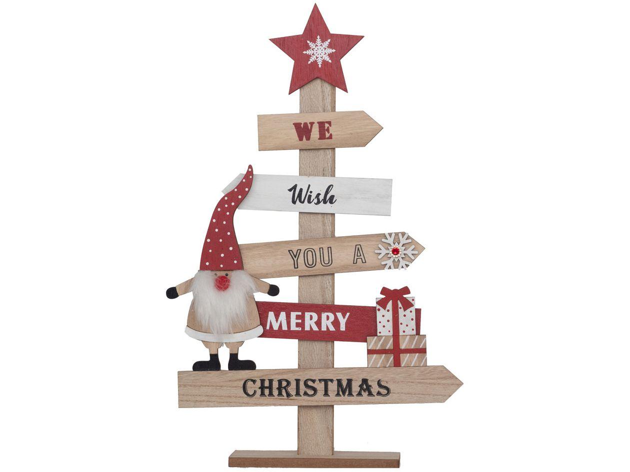 Placa de Natal 44cm 1017786 Cromus
