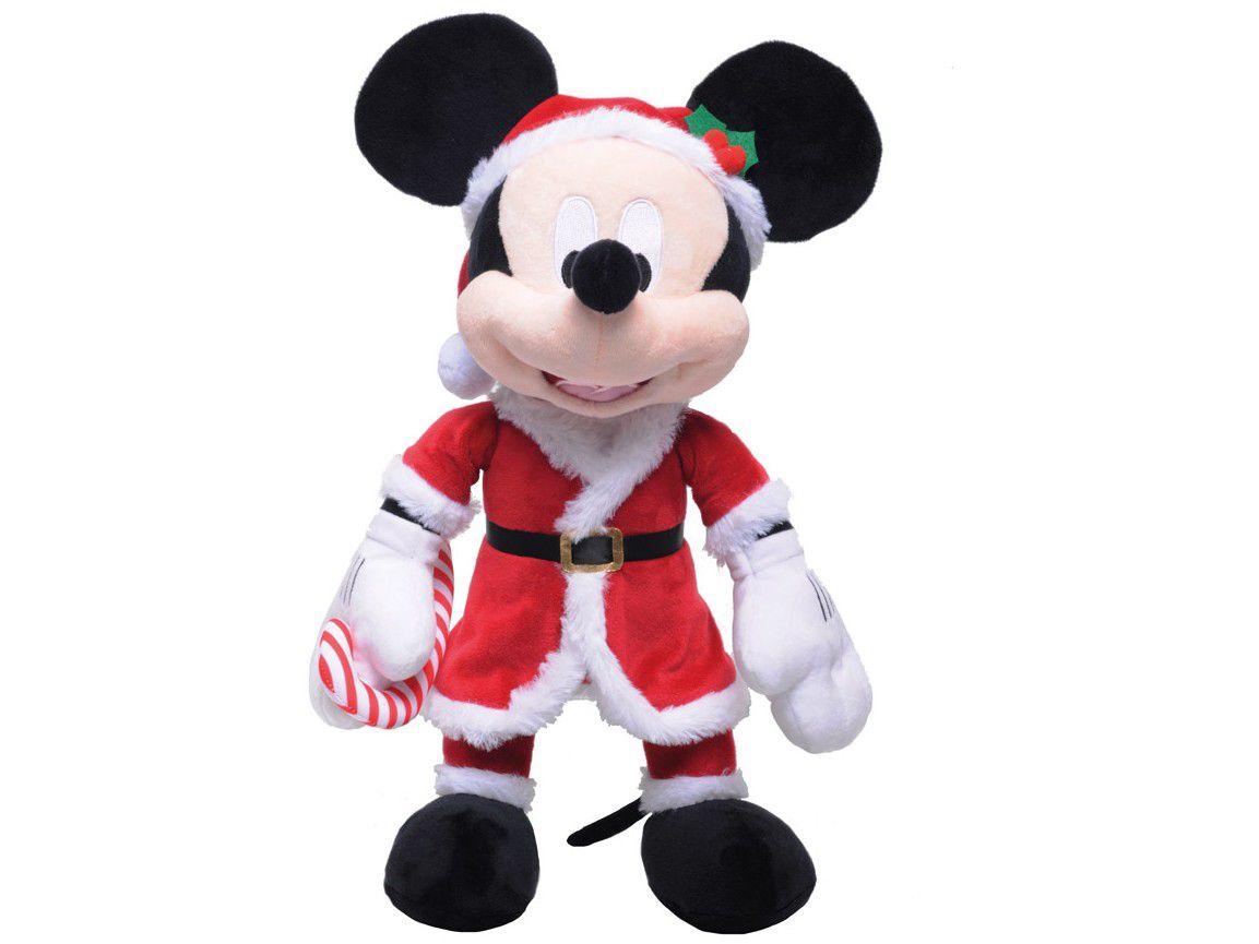Pelúcia de Natal Mickey Noel com Candy Cane - Cromus