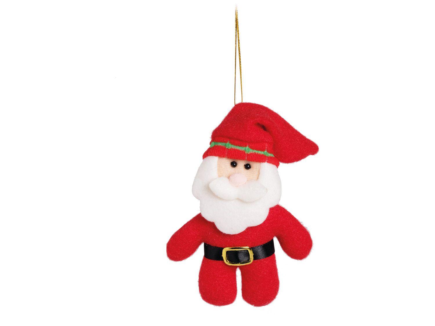 Enfeite para Árvore de Natal Papai Noel Natal - Cromus